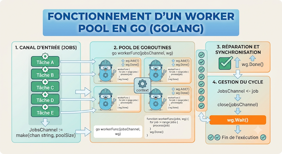 Worker Pool en Go